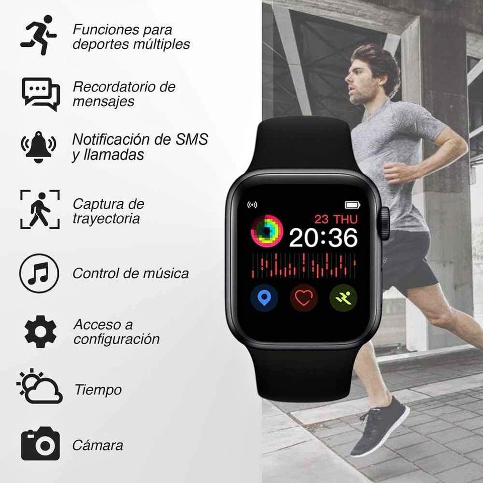 Reloj Smartwatch T500™; TENDENCIA 2023